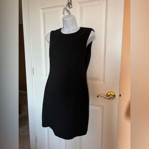 INC Petite 8P Slimming Black Business Dress